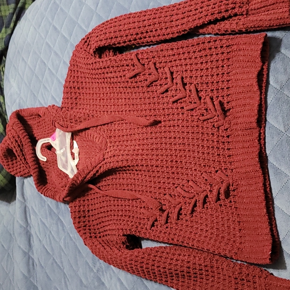 Hoodie pullover ,,burgundy color